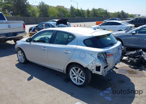 2014 Lexus Ct 200H из США, поврежденный, VIN JTHKD5BH7E2192279